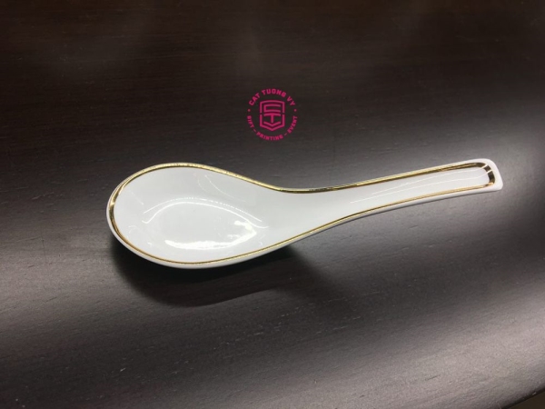 SAGO porcelain spoon